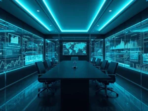 A high-tech digital dashboard representing the 2026 shift in marketing fundamentals.